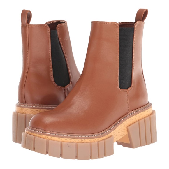 Madden Girl Pheobe Women's Platform Lug Sole Chelsea Boot LIKE NEW - Picture 12 of 16